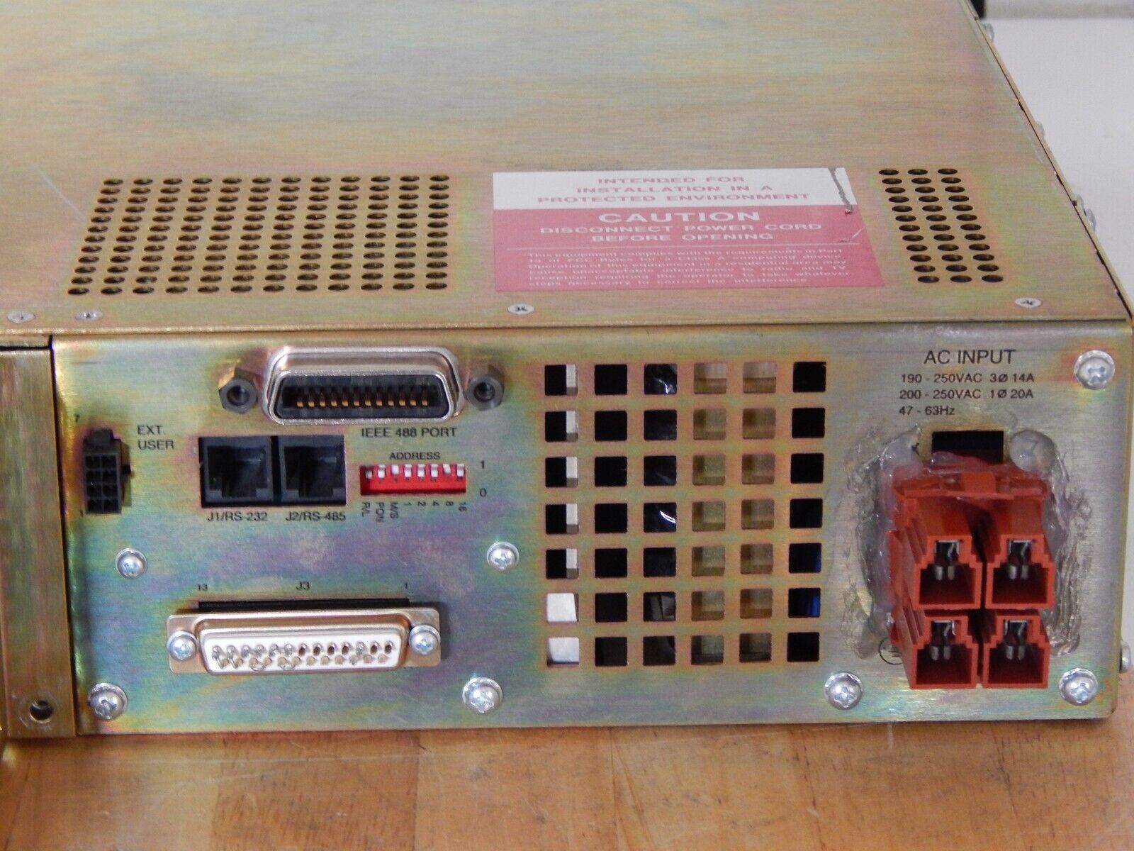 Sorensen DCS60-50 M9C Power Supply 0-60V 0-50A Sorensen DCS60-50 M9C Power Supply 0-60V 0-50A
